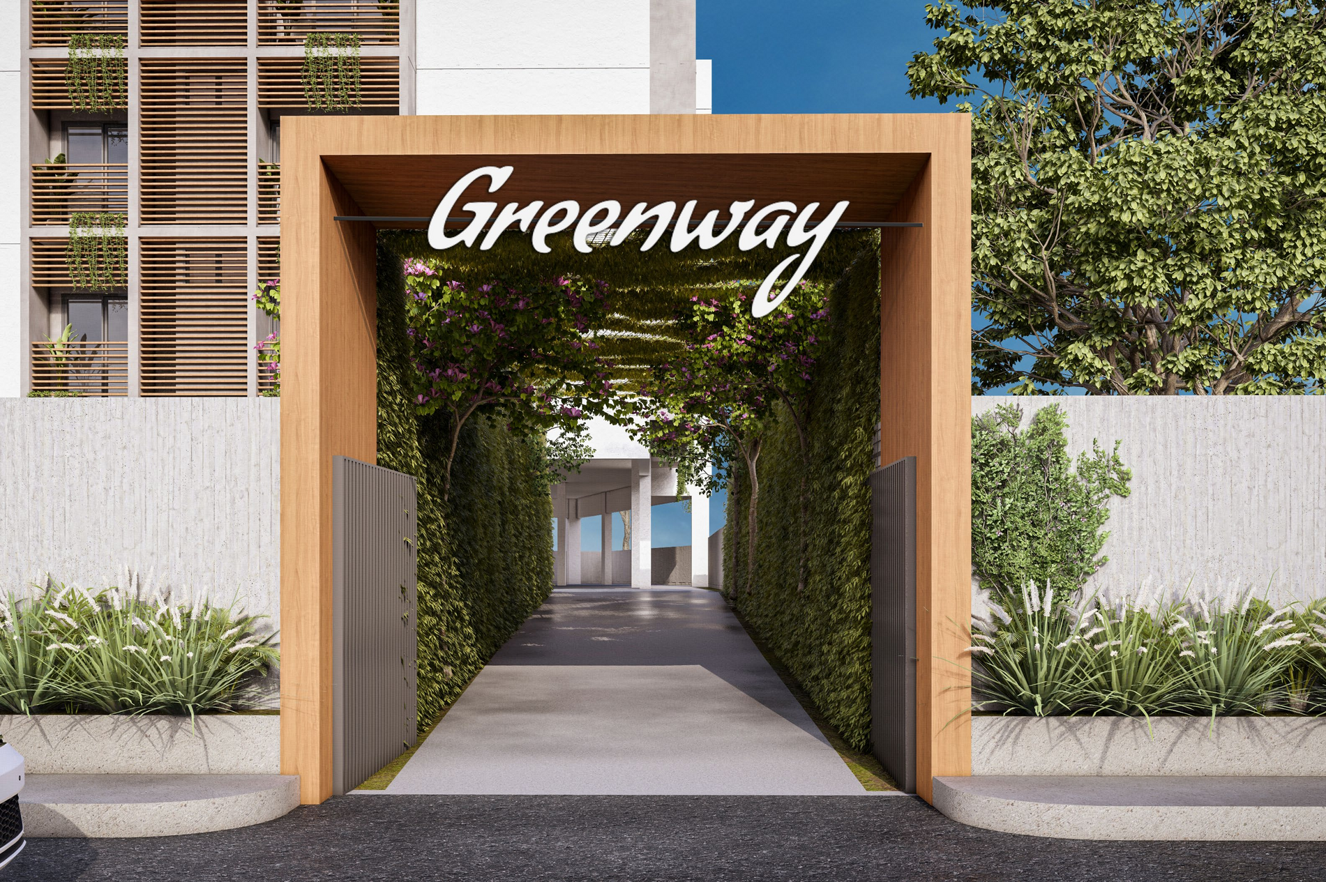 Premium Entrance View — Porous Greenway Alwarpet